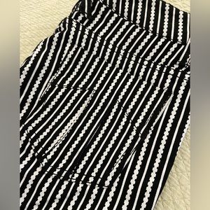 Vintage Tripp NYC skinny pants railroad stripe